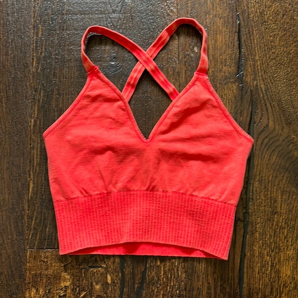 FP Movement Good Karma Crop Tank - Red - M/L - Picture 3 of 9